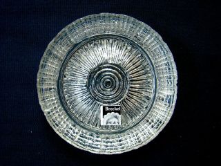 Antique Flint Glass Cup Plate Lee Rose 13c Very Early; Eapg,  Lacy,  Sandwich