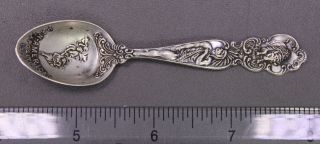 Antique Sterling Silver Souvenir Spoon: Pan - American Exposition Buffalo York