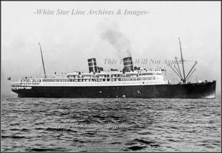 Photo: Luxury Liner Ss Morro Castle,  Broadside View - 1 Yr Before The Fire