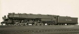 0bb445 1941 Builder Rp Denver Rio Grande & Western Railroad 4 - 6 - 6 - 4 Loco 3712