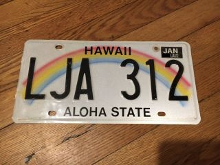 Hawaii Hi Aloha State Rainbow Graphic Lja - 312