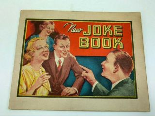Vintage Joke Book Advertising Dr Miles Nervine Liquid Tablets Nerves 32011