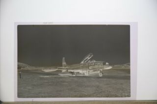 Vintage Aircraft Negative - Lockheed T - 33a