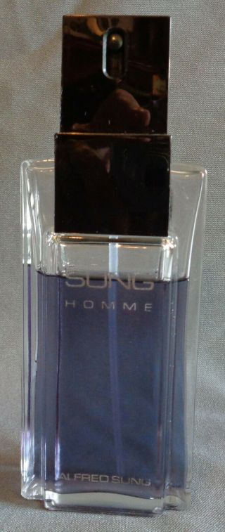 Mans Fragrance Vintage Sung Homme By Alfred Sung Edt Spray 65 Full 3.  4 Oz