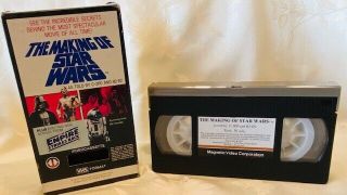The Making Of Star Wars As Told By C - 3po & R2 - D2 (1977) On Vintage Vhs