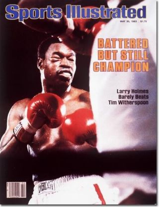May 30,  1983 Larry Holmes,  Boxing Sports Illustrated A