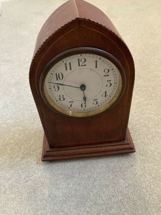 Antique Mahogany Cased Mantle Clock