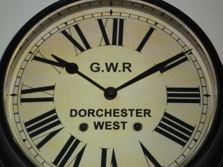Great Western Railway,  Gwr Victorian Style Waiting Room Clock,  Burnham Beeches.