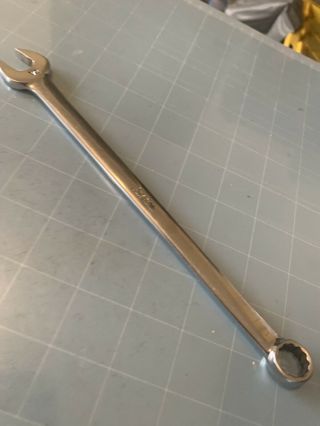 Vintage Snap On Oexl16 1/2 " Sae 12 - Pt Long Combination Wrench