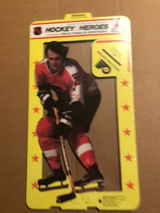 1975 Hockey Heroes Autographed Stand - Up/stick - Up Lrg: 7 Bill Barber,  Philadelp