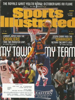 Cleveland Cavaliers Lebron James 2015 Sports Illustrated 13x All Star Champions