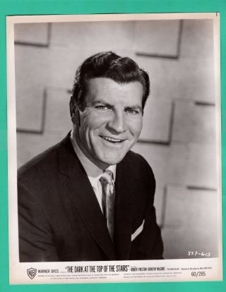 Robert Preston Actor Promo 1960 Vintage Photo Dark At The Top Of The Stairs 8x10