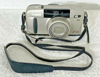 Vintage Canon Sure Shot Z135 Zoom Point And Shoot 35mm Film Camera - - Read