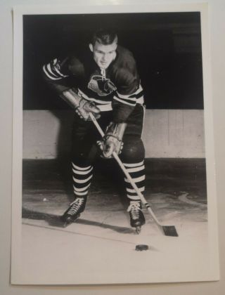 Vintage Hockey Photo Chicago Blackhawks