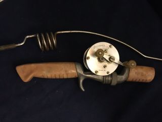 Vintage Glasscaster Rod & Shakespeare 1920 Wondereel Model Ga