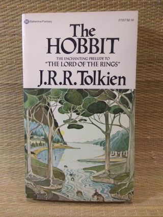 Vintage 1977 The Hobbit - J.  R.  R.  Tolkien Ballantine Paperback