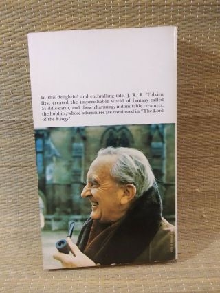 Vintage 1977 The HOBBIT - J.  R.  R.  Tolkien Ballantine Paperback 2