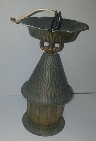 Vintage Arts And Crafts Style Porch Light