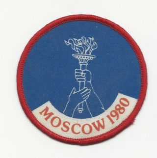 1980 Olympics Patch - Moscow -