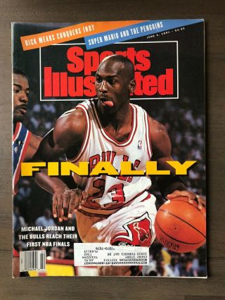 Sports Illustrated June 3,  1991 - Michael Jordan - Finally First Nba Finals Ovo