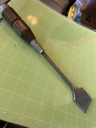 Vintage Proto 2336 Wood Handle Gasket Scraper