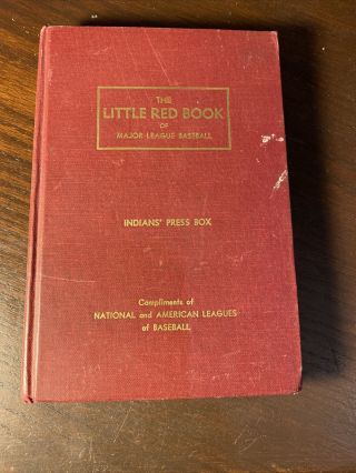 The Little Red Book Of Major League Baseball 1970 45th Annual Edition Indians