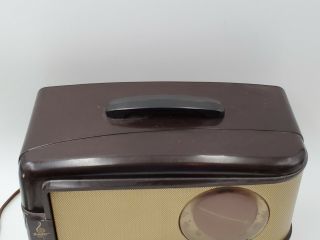 Emerson 543 Vintage Antique Bakelite Tube Radio Circa 1949 3