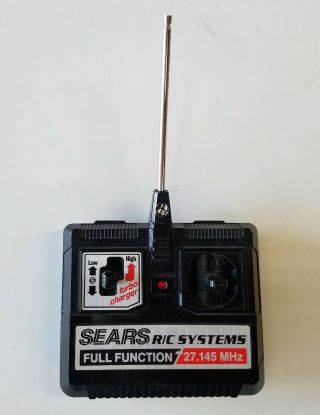 Vintage Sears Nikko Rc Remote Controller Transmitter 80s 1985 Transmitter Retro