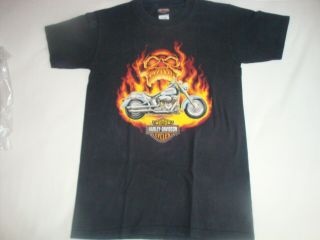 Vintage 2007 Harley - Davidson T - Shirt Size S