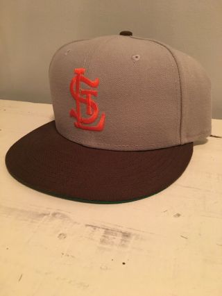 Vintage St Louis Browns Era Hat Fitted Size 7 Baseball Cap