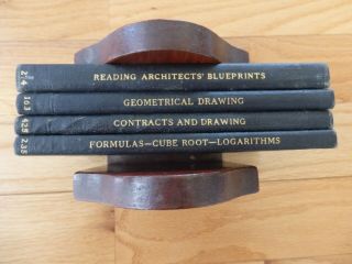 4 Vintage International Textbook Co.  Reading Blueprints,  Contracts & Drawing,