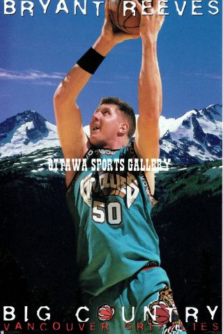 Bryant Reeves Costacos Mini Poster (promo) - " Big Country "