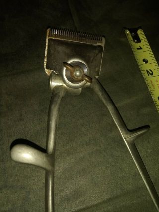 Vintage Barber Cutting Shears / John Oster Stainless Steel