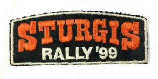 Sturgis 1999 Rally Bikers Patch Motorcycle Rally South Dakota Vintage