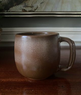 Vintage Frankoma Pottery Xl Coffee Mugs 4m 16 Oz