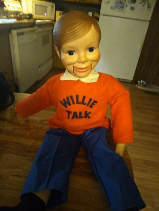 1973 Horsman Willie Talk Ventriloquist Doll