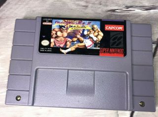 Street Fighter Ii 2 The Challengers Nintendo Snes Vintage Video Game