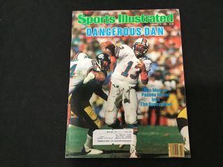 Sports Illustrated January 14,  1985 Dan Marino Passes Miami Into Bowl
