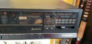 Vintage Black Pioneer CT - 1170W Dual Stereo Cassette Tape Deck 2