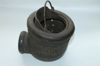 Vintage Antique A.  Y.  Mcdonald Water Diverter Cup Cast Iron Pitcher Well Pump C