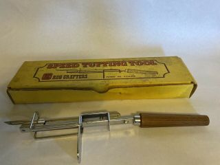 Vintage RC Rug Crafters Speed Tufting Tool Box 3
