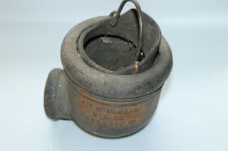 Vintage Antique A.  Y.  Mcdonald Water Diverter Cup Cast Iron Pitcher Well Pump B