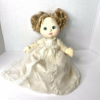 Vintage 1980’s Mattel My Child Doll With Hazel Eyes And Pigtails