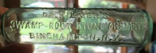 Vintage Dr.  Kilmer’s Swamp Root Kidney Remedy Binchamton Ny Sample Bottle