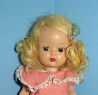 Vintage Nancy Ann Muffie Doll 8 " Slw 1950 