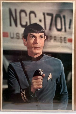 Vintage Poster Star Trek Mr.  Spock Movie Tv 1976 Dargis 3391 Leonard Nimoy
