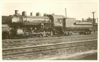 Oe893 Rppc 1930s/40s Southern Pacific Railroad 280 Locomotive 2814