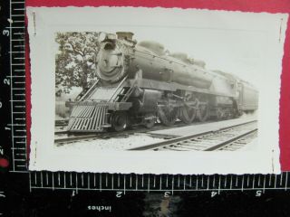 B&w Photo Of Baltimore & Ohio Railroad 4 - 6 - 4 Locomotive 2 B&o Rr History