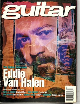Guitar For The Practicing Musician March 1995 - Eddie Van Halen,  Ted Nugent