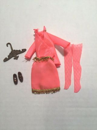 Vintage Dawn Doll Clothes Outfit " Peachy Keen "